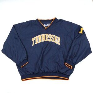 Vintage Tennessee Volunteers Crable Sportswear Pullover Jacket XL Orange Navy UT